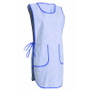 tablier chasuble menage bleu ciel