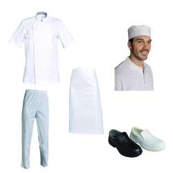 TENUE COMPLÈTE MIXTE SNV POUR APPRENTI CUISINIER