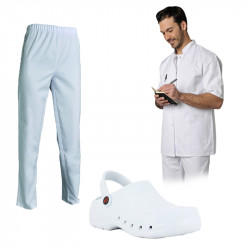 TENUE MÉDICALE HOMME COMPLÈTE SNV