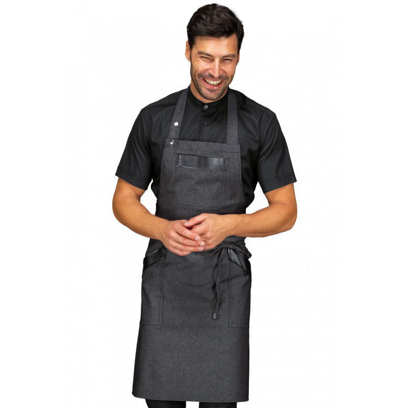 Tablier cuir cuisine, tablier professionnel