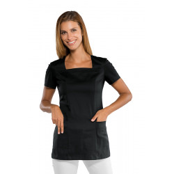 Blouse Tunique infirmière stretch zippé dos   