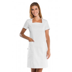 Blouse médicale style robe stretch ISACCO  