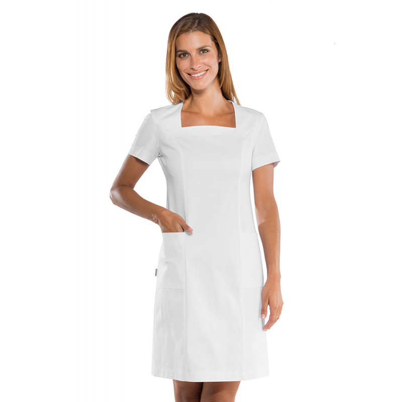 Blouse médicale style robe stretch ISACCO  
