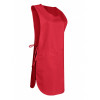 chasuble femme de ménage rouge