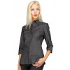 chemise en jeans noir professionnel