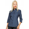 Chemise de service femme en jeans stretch