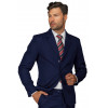 Veste de costume bleue foncé 100% polyester homme