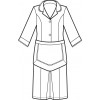 blouse femme de chambre hôtellerie