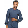 Veste de boulanger patissier jeans bleu