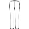 pantalon estheticienne blanc