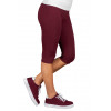 short legging médical femme bordeaux