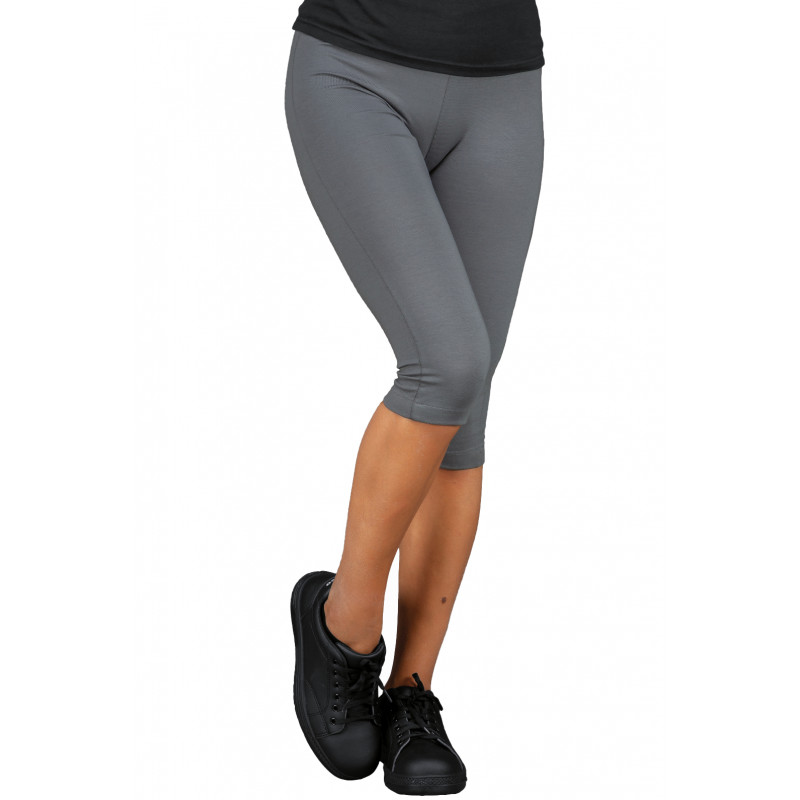 short legging bermuda gris