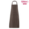 Tablier de service a bavette 100 coton