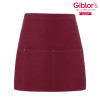 TABLIER DE BRASSERIE BARMAN EN 100% COTON COULEURS