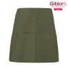 TABLIER DE BRASSERIE BARMAN EN 100% COTON COULEURS