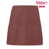 TABLIER DE BRASSERIE BARMAN EN 100% COTON COULEURS