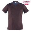 veste de pâtissier chocolatier marron 