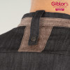 VESTE DE CUISINE EN JEANS BLACK ULISSE GIBLOR'S