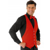 GILETS DE SERVICE BOLERO ROUGE