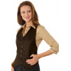 GILETS DE SERVICE BOLERO MARRON