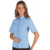 CHEMISE DE SERVICE FEMME BLEU CIEL COUPE CINTREE  