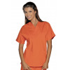 Tunique blouse médicale unisexe orange
