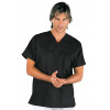 BLOUSE TUNIQUE MÉDICALE UNISEXE NOIR