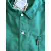 	Veste coltin Tergal le Laboureur vert prairie bouton blanc