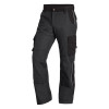 Pantalon de travail bi-color bruno gris et noir FHB
