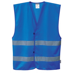 GILET SECURITE HAUTE VISIBILITE BLEU