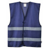 GILET HAUTE VISIBILITE MARINE