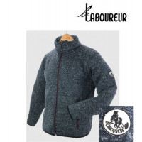 GILET POLAIRE TRICOTE LE LABOUREUR