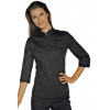 CHEMISIER DE SERVICE FEMME COL OFFICIER MANCHES 3/4