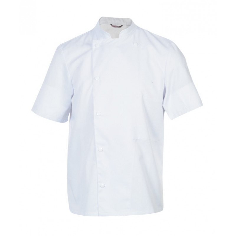 VESTE DE CUISINE POLYCOTON ROBUR MADRAS