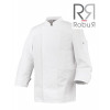 VESTE DE CUISINE POLYCOTON ROBUR MADRAS