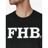 TEE SHIRT DE TRAVAIL LOGO FHB PHIL NOIR