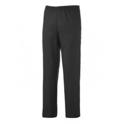 Pantalon de cuisine unisexe noir