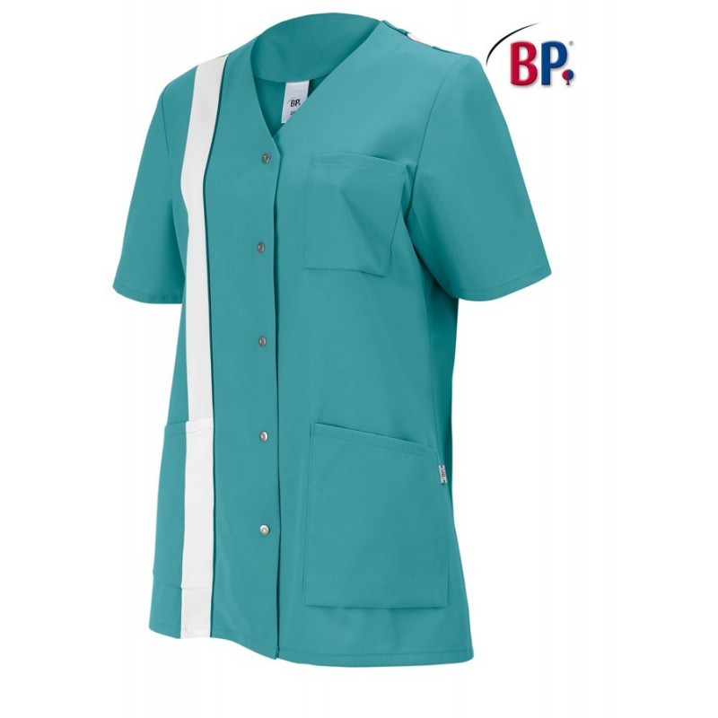 TUNIQUE De Travail Femme Médicale Manche Courte Personnalisable LUCY - SNV
