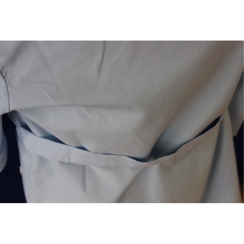 Tablier D'école SIGGI Pour Enfant 6-15 Ans - Avec Fermeture éclair Et Poches, 65% Polyester 35% Coton, Sans Repassage
