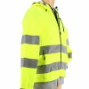 Veste de travail jaune fluo