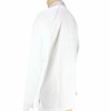 Veste de cuisine homme blanche et grise