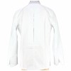 Veste de cuisine homme blanche et grise