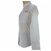 Chemise de service blanche col mao