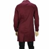 blouse de travail homme bordeaux 