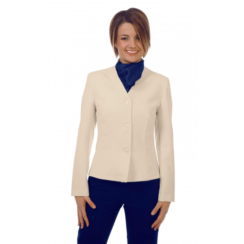 VESTE TAILLEUR CREME