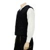  gilet velours noir couvreur laboureur