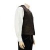  gilet velours marron compagnon charpentier laboureur