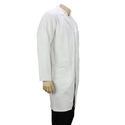 Blouse Coton Chimie Blouse Blanche Coton Laboratoire - Manches Longues Unisexe - Médical, Chimie, Lycée, Lavable Machine Blouse Blanche Homme