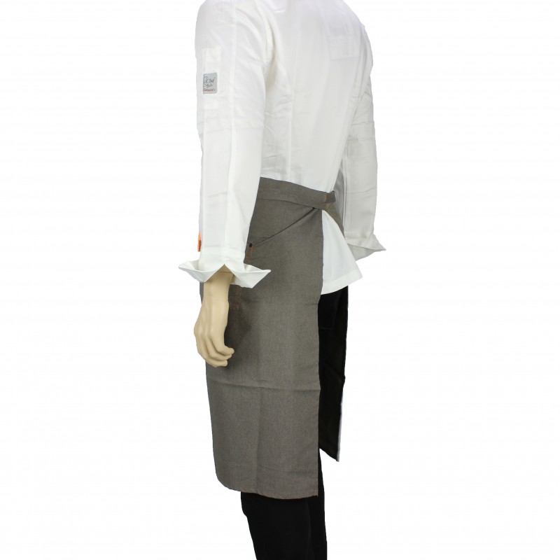 Tablier serveur Whites gris anthracite - Tablier de service - Whites Chefs  Clothing