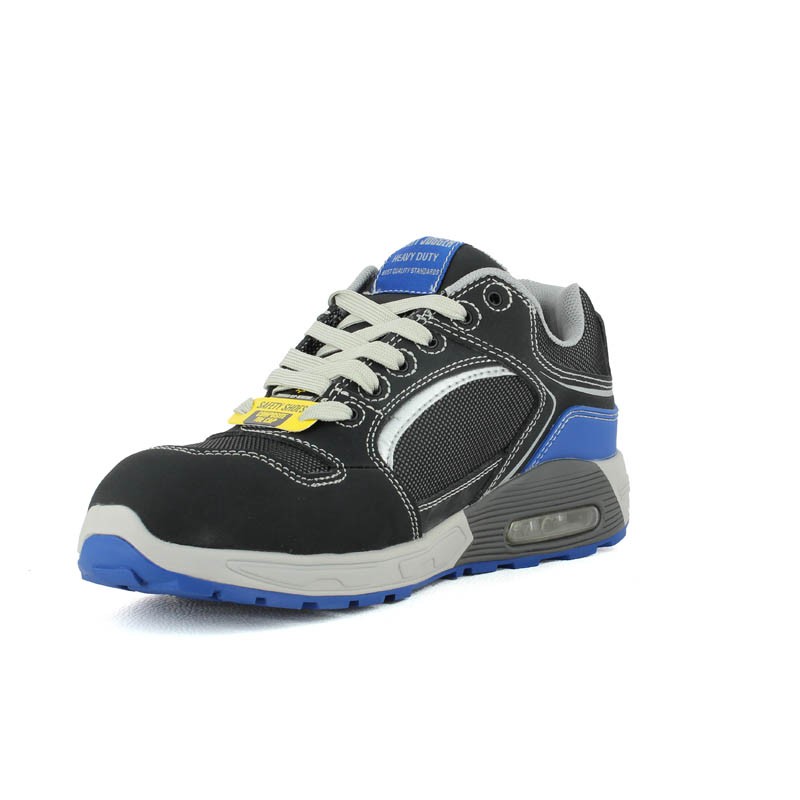 chaussures de securite homme a lacets s1p - obak mars bleu homme